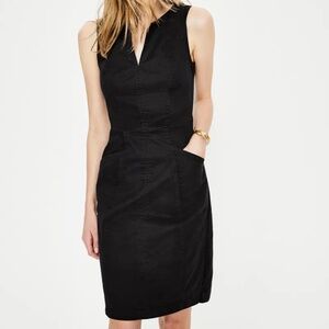 Boden  Helena Chino Short Dress  - Black  - 10 Petite - Worn Once! 